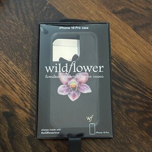 Wildflowers Limited Edition Black iPhone 15 Pro Case